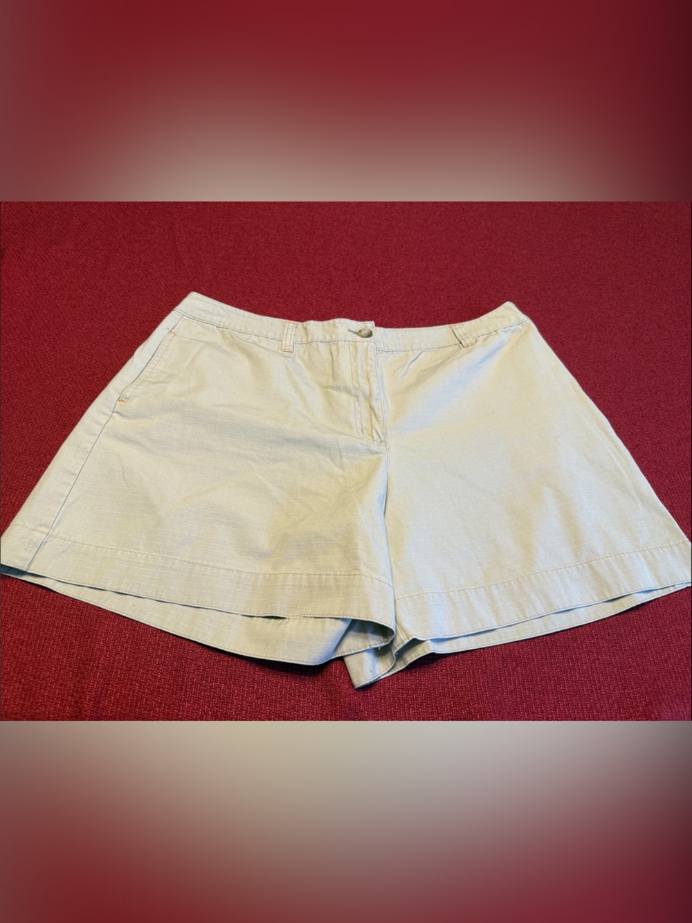Style & Co. High-Waist Light Cream Shorts